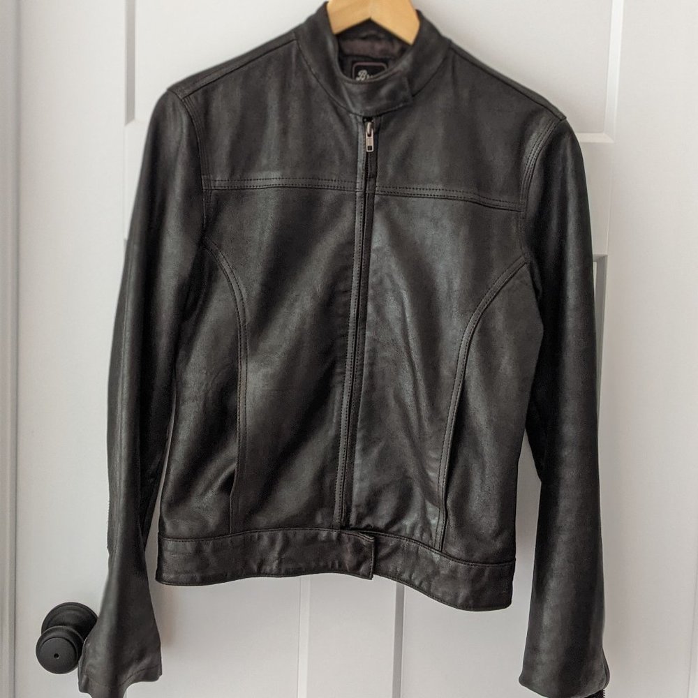 Cool Leather Jacket (real leather not pleather)